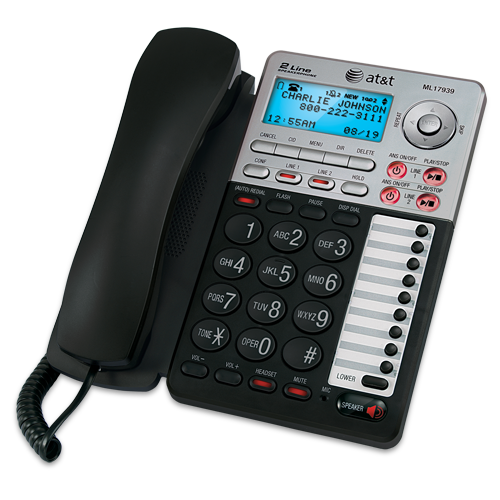 AT&T Corded Telephones with Answering Systems