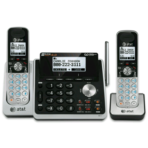Dect At&t Accessory Handset With Caller Id/call Waiting Cordless 50 Phone 