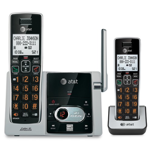 Cordless Wall Mount Telephone Systems At T - Wall Mounted Cordless Telephone With Answering Machine