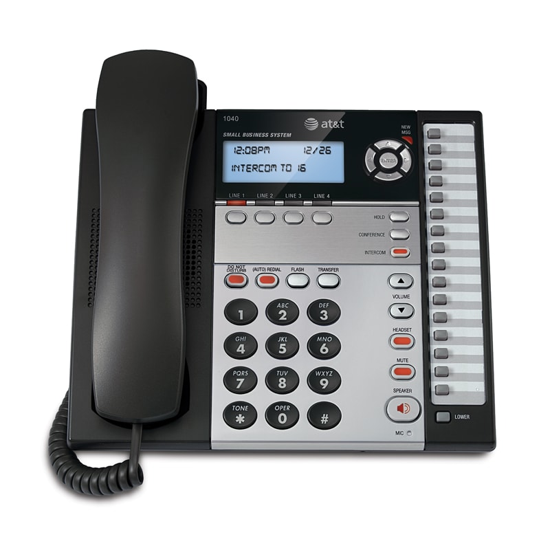 4-Line Expandable Corded Phone System with Speakerphone - view 2