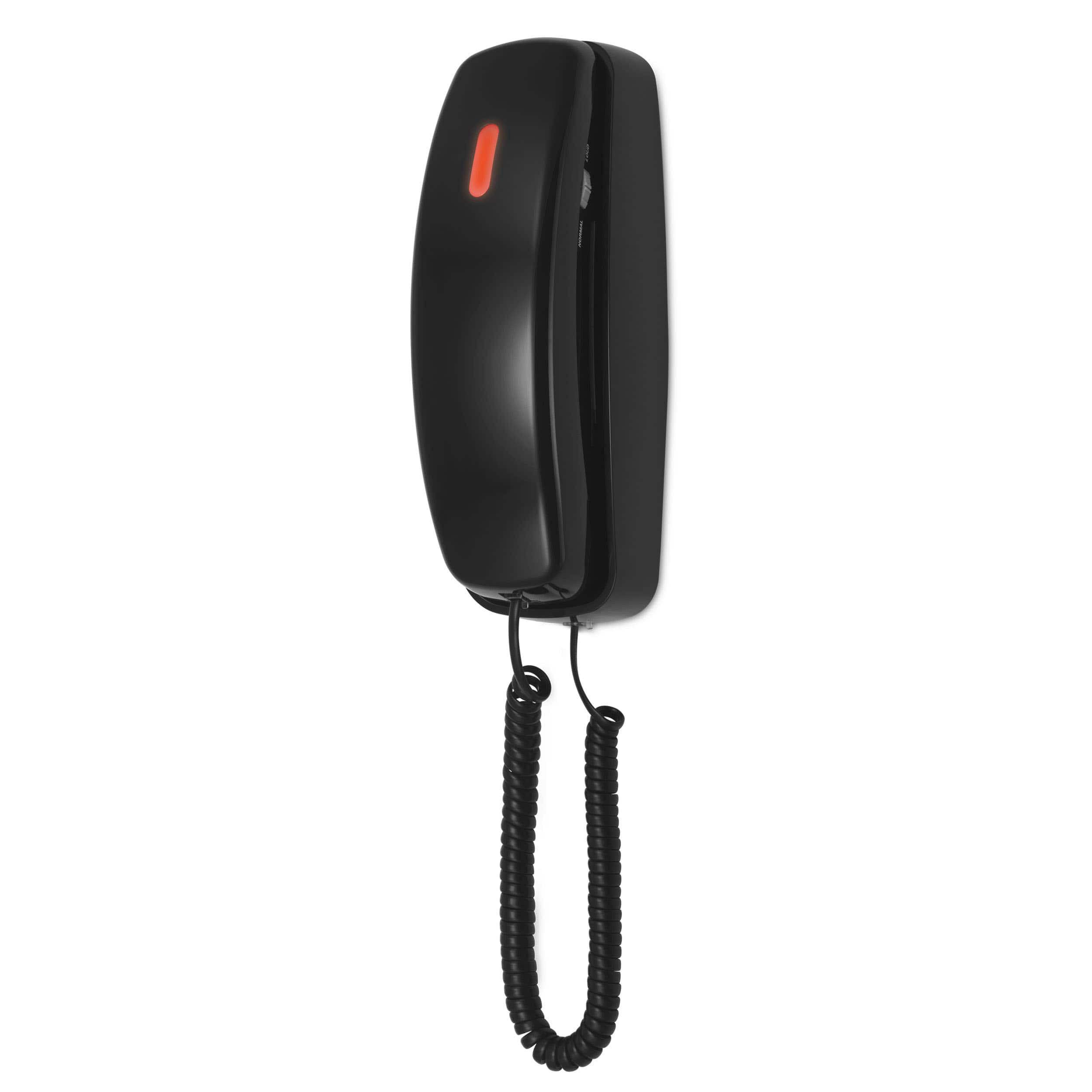 Trimline Corded Phone with Extra Large Buttons, NO AC Power Required, Wall-Mountable - view 11