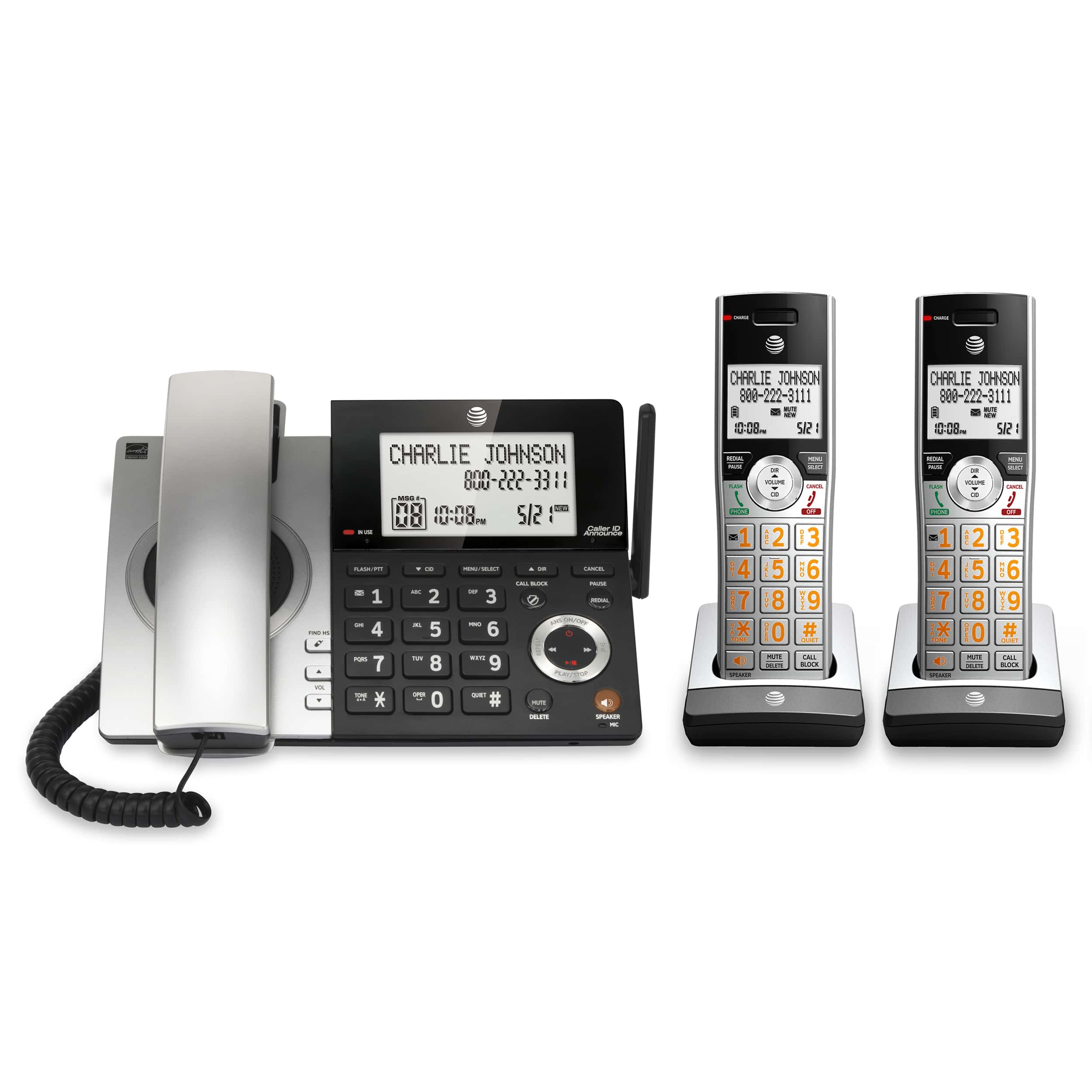 AT&T Corded Telephones with Answering Systems