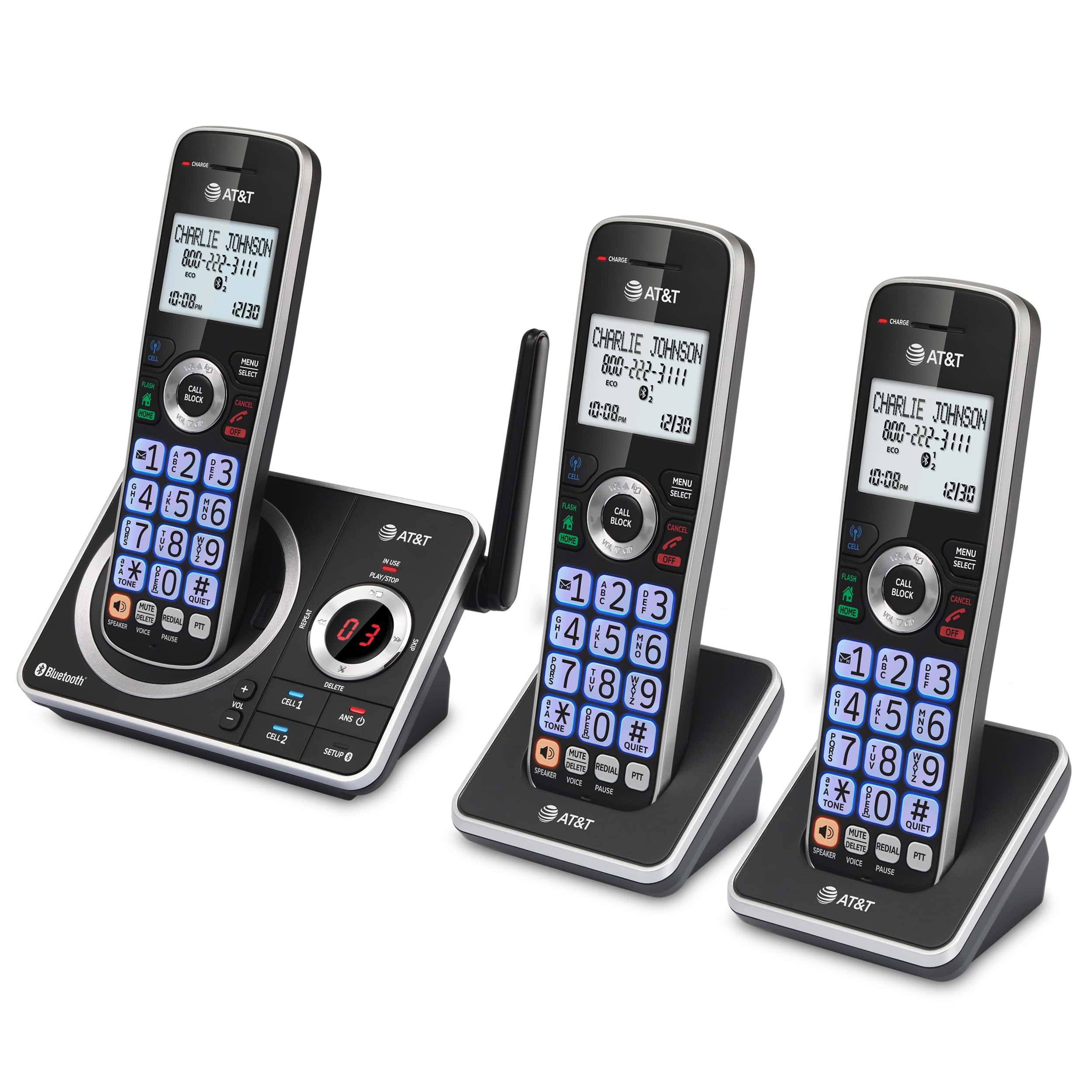 Cordless Answering System with Connect to Cell™ - view 2