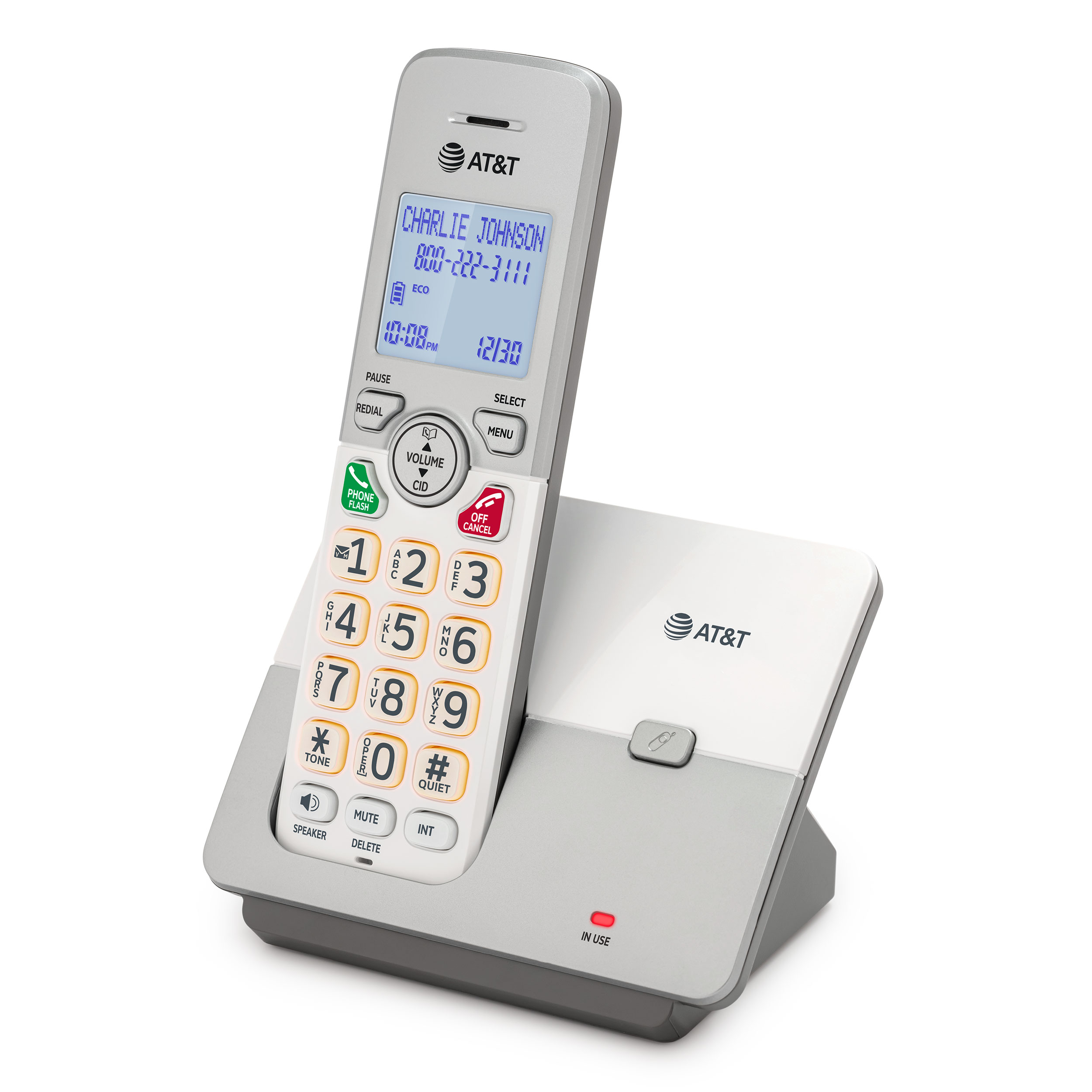 Corded Speakerphone with Caller ID/Call Waiting, Full-duplex Handset Speakerphone, 18-inch Backlit Display, Quiet Mode, DECT 6.0 - view 2