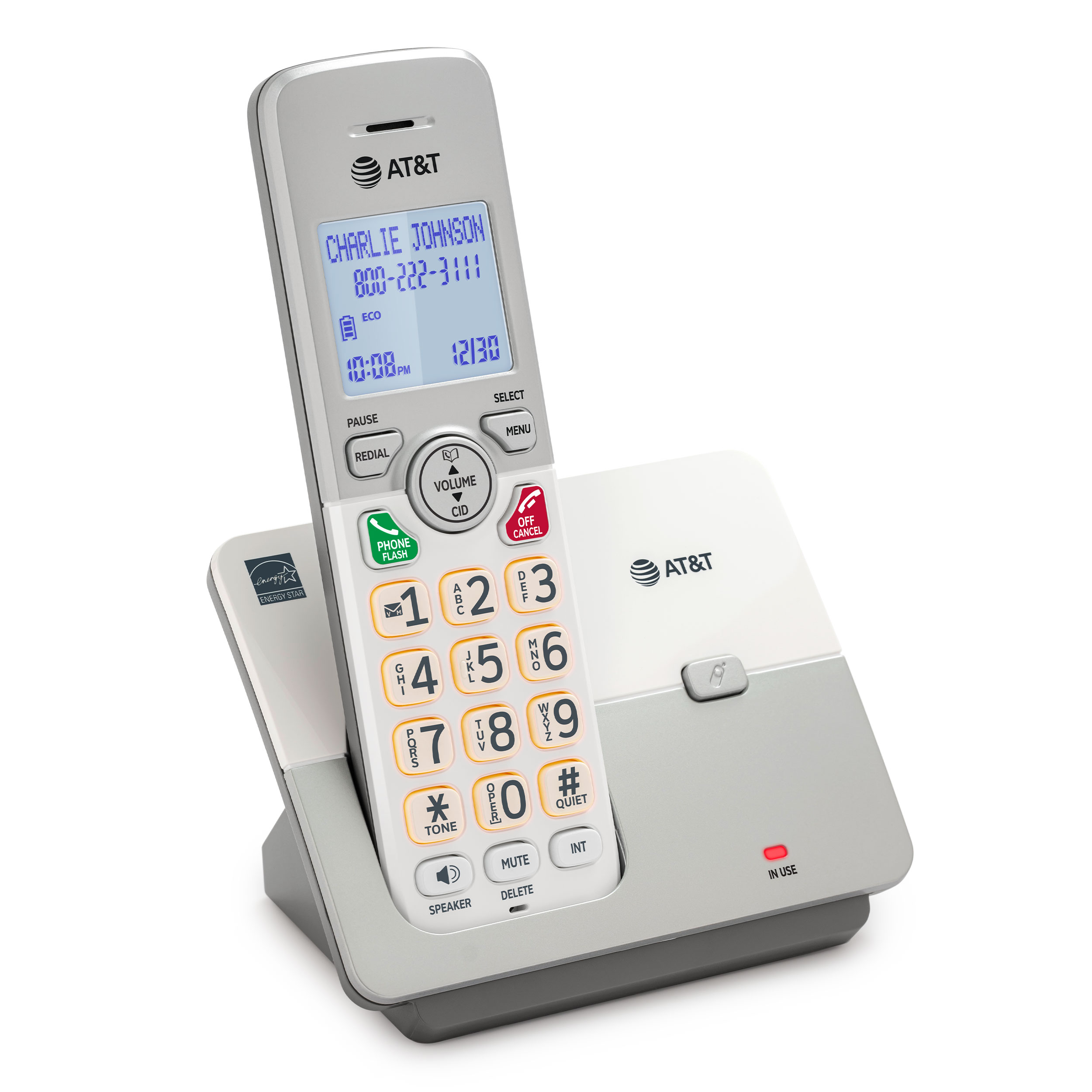 Corded Speakerphone with Caller ID/Call Waiting, Full-duplex Handset Speakerphone, 18-inch Backlit Display, Quiet Mode, DECT 6.0 - view 3