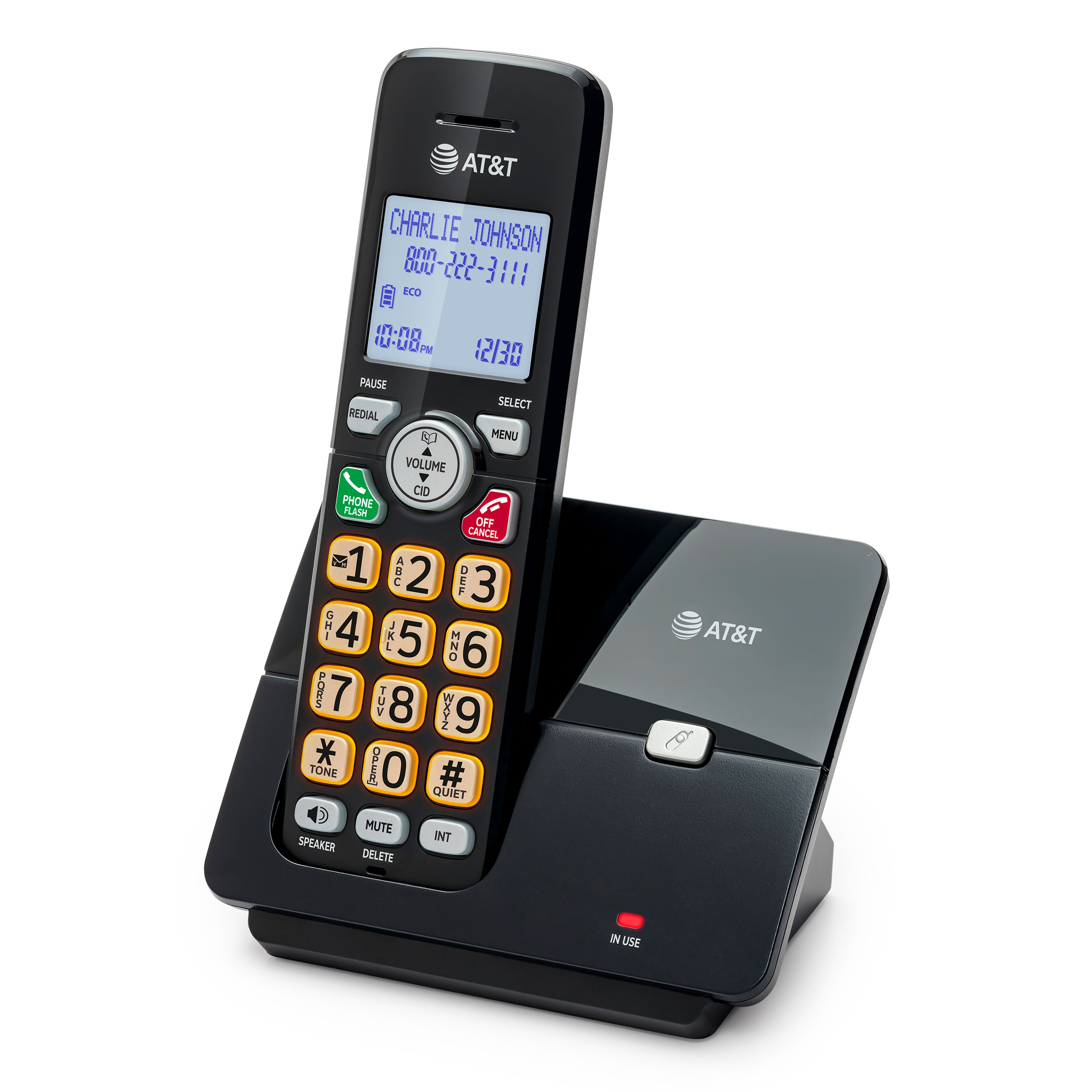 Corded Speakerphone with Caller ID/Call Waiting, Full-duplex Handset Speakerphone, 18-inch Backlit Display, Quiet Mode, DECT 6.0 - view 2