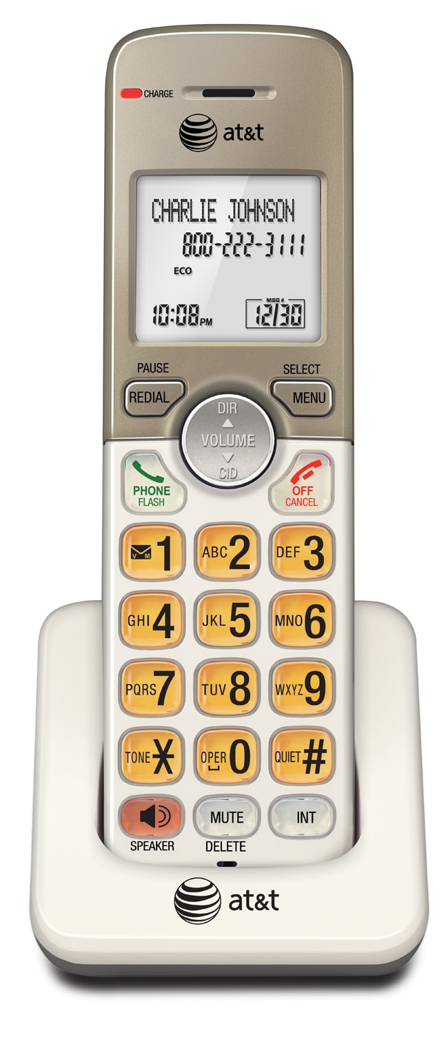 Cordless phone system with caller ID/call waiting - view 4
